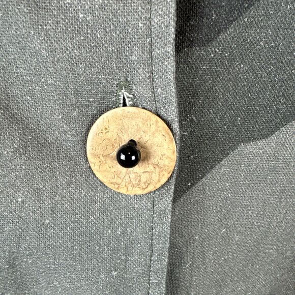 Cupcake International Lagenlook Oversized Jacket OS Cotton Cloud Sun Mountain - Picture 3 of 10